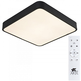 Светильник 40 см, 40W, 2700К Arte Lamp A2663PL-1BK, черный