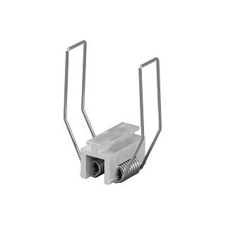 Комплект креплений (для профиляALM-6332-S-2M) 4 шт. 642004 Maytoni Led Strip Встраиваемый с накладным фланцем профиль Серебро