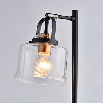 Настольная лампа De Markt Вальтер 551032401, черный