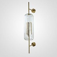 Бра CATCH WALL cylinder L78 brass 15*15*78 см, 1*E27*60W, ImperiumLoft CATCHWALL01, Латунь