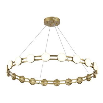 Подвесная люстра 80*120 см, 1*LED*40W, 4000K, ST-Luce Monro SL6610.203.20, золотой