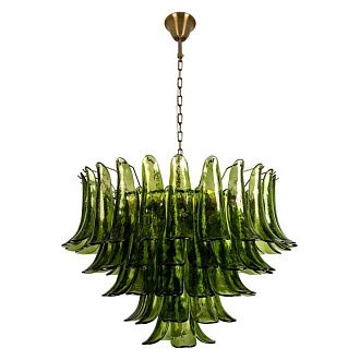 Подвесная люстра 80 см, Loft IT Lilou 10600/800 Olive, бронза