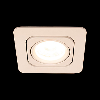 Встраиваемый светильник 10*10*7 см, 1*LED*12W 4000K LOFT IT Screen 10328/A White белый, вр 7*8,5 см
