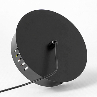 Линейно-подвесной светильник 91*15*35/120 см, 1*led*12W 3000K Lussole Carrollton LSP-7201 черный