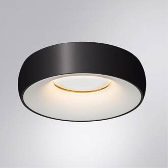 Светильник 10 см, Arte Lamp HEZE A6665PL-1BK, черный-белый, вр 7,6 см