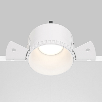 Светильник 14 см, Maytoni Downlight Share DL051-01-GU10-RD-W, белый