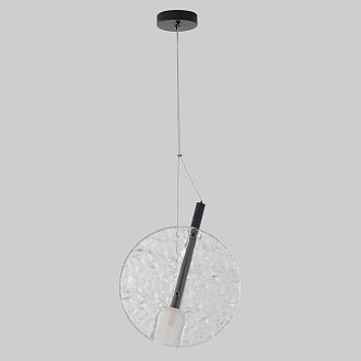 Светильник подвесной *28*32,5-87-212 см, 1*G9*40W, Crystal Lux Frozen FROZEN SP1 BLACK, Черный