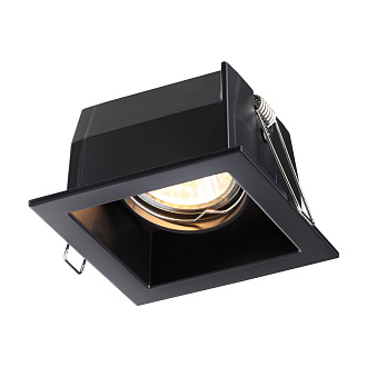 Светильник 9 см, Novotech Spot Bell 370842, черный, вр 8*8 см