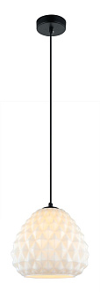Светильник подвесной 25*25*24/150 см, 1*E27 40W белый Stilfort Unban 2104/01/01P