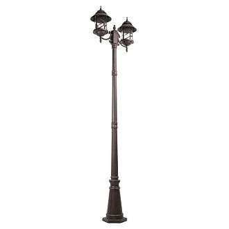 Садово-парковый светильник 68*22*-220 см, 2*E27*100W, LOFT IT Prato 100021/2200, черный