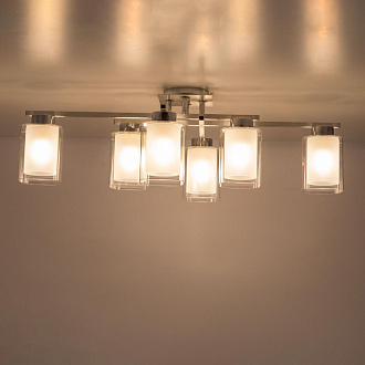 Люстра 67,5*42,5*24 см E27*450 W, Citilux Диез Алюм. CL111160