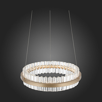 Светильник подвесной 46 см, 34W 3000K ST LUCE CHERIO SL383.203.01 Золотистый