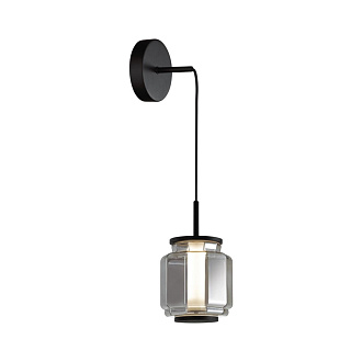 Подвесной светильник  15*15*28-186 см, 1*LED*5W Odeon Light Jam 5408/5L черный