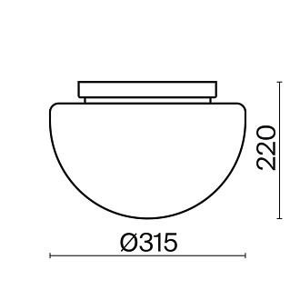 Светильник 32 см Maytoni MOD270CL-01G, золото