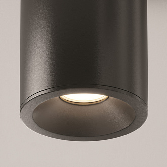 Светильник 9*9 см, GU10 7W, Maytoni Antares C029CL-01B, черный, IP65