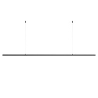 База - подвес для монтажа светильников 359128-359133 120*1,3*1,3 см, Novotech 359146 Ramo Konst, черный