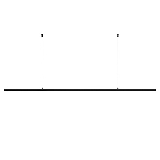 База - подвес для монтажа светильников 359128-359133 120*1,3*1,3 см, Novotech 359146 Ramo Konst, черный