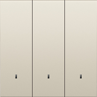 Donel S08 слоновая кость клавиша 3-я с подсветкой, серия DB, DS28355