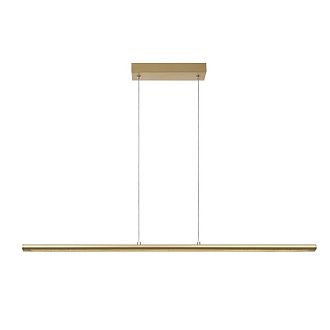Подвесной светильник 122*8*15-157 см, *LED*38W, 3000K, Mantra Lineal MAN8955, золотой