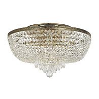 Люстра потолочная *50*29 см, 6*E27*60W, Arti Lampadari Nonna Gold Nonna LE 1.2.50.503 G, Золото
