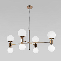 Светильник 100*76*120 см, 8 E27;G9*20W,  К, Eurosvet Bubble 30182/8, золото