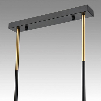 Люстра потолочная 35*60*66 см, 12*G9 Lumion Tamaresa 8112/12 черный, титаниум