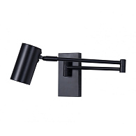 Бра 10*34 см, GU10, 2-3 м2 Kink Light Хэлли KIN07657,19 черный