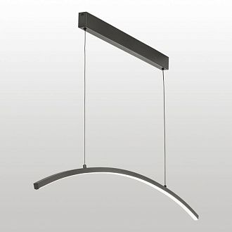 Линейно-подвесной светильник 150 см, 30W, 4000K, Lussole Bradford LSP-7453, черный