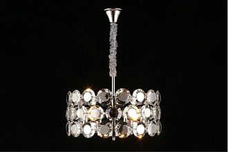 Подвесная люстра 52*28-126,5 см, 6*E14, 40W, Aployt Wiola APL.745.03.06, хром