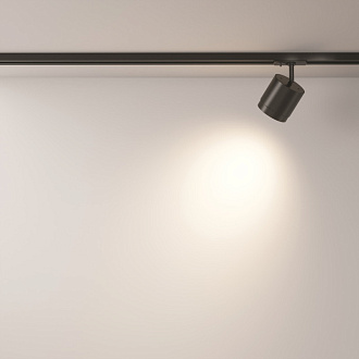 Трековый светильник 8,2*14,8 см, 1 GX53*15W Polar TR088-1-GX53-B Maytoni Single phase track system Unity, Черный