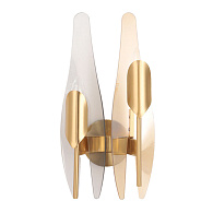 Бра 45 см, Crystal Lux CASA AP2 BRASS, латунь