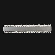 Бра настенное *48*8-8 см, 1*LED*12W, 4000K, Lussole Hardin LSP-7435, серый