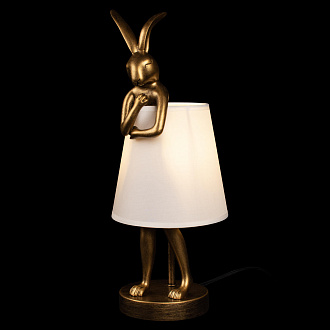 Настольная лампа 16*38 см, 1*E14 LOFT IT Lapine 10315/A White золото