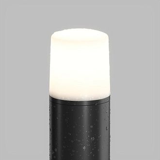 Садово-парковый светильник *10,8*55- см, 1*E27*18W, Denkirs Nord DK9745-BK, черный алюминий
