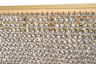 Люстра подвесная **25 см, 10*G9*40W, Arti Lampadari Milano Milano E 1.5.120X30.102 G, Золото
