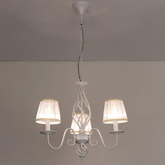 Люстра Citilux CL427130, диаметр 65 см, белый