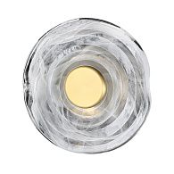 Бра 20*8*20 см, 1*LED, 6W, 3000K Arte Lamp Bevel A1681AP-5PB, Латунь