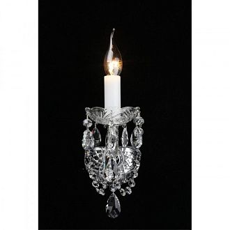 Бра 20*13*35 см, 1*E14, 40W, Aployt Marunia APL.814.01.01, прозрачный
