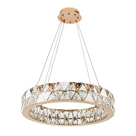 Подвесная люстра 60x50см, LED, 30Вт, 3000 / 6000K, Modelux ML.6982.600P GD Золото