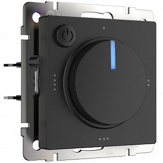 W1151108 Терморегулятор электромеханический для теплого пола, черный Werkel, 4690389156830