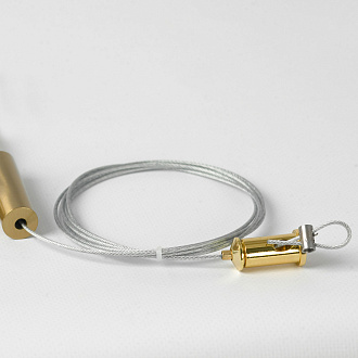 Линейно-подвесной светильник 80*10*170 см, 1*LED*15W 4000K черный Lussole Bradford LSP-7153