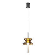 Подвесной светильник 18*53*335 см, 1 G9*28W Sound Wave MOD255PL-01B3 Maytoni, Черный