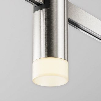Трековый светильник  TR145-1-3W3K-W-PT **-9 см, *LED*3W, K, Maytoni technical FLARITY TR145-1-3W3K-W-PT, Платина