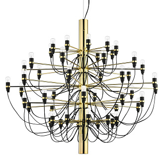 Светильник 100 см,  Loft It 10196/1000 Gold, черный-золото