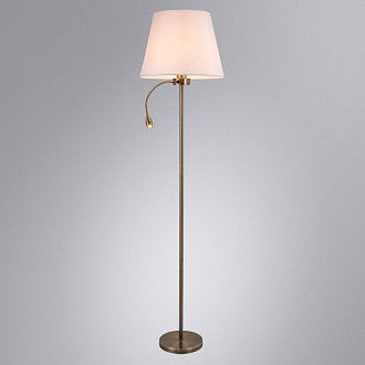 Торшер 38 см, Arte Lamp Elba A2581PN-2AB, античная бронза