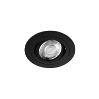Встраиваемый светильник 9*2,5 см, GU10 LOFT IT Hap 10341/B Black черный
