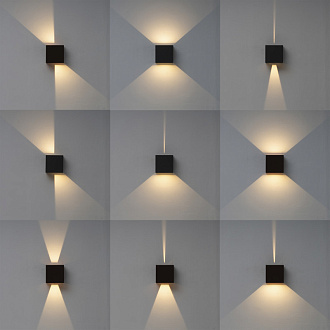 Бра 10*15*15 см, LED *  20W, 3000К Mantra Davos 7436, белый