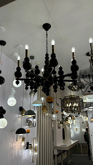 Люстра 62*94 см, 6*E14 Lumion Nana 8106/6 черный
