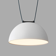 Трековый однофазный светильник 22 см, 24W, 3000K, Denkirs Belty Flow DK5561-WH+BK