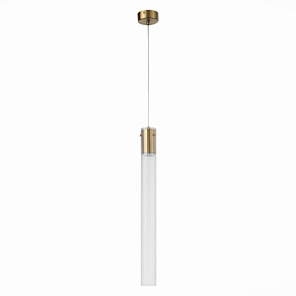 Подвес 6 см, 5W, 4000K ST LUCE TERNI SL1229.313.01 Латунь